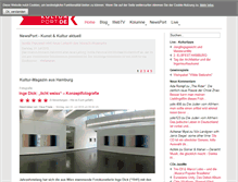 Tablet Screenshot of kultur-port.de